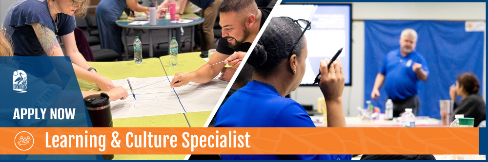 Apply now. Learning & Culture Specialist.